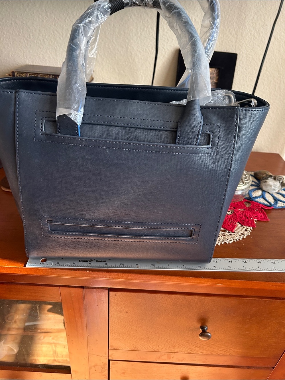 United Airlines Flight Attendant Crew Uniform Handbag Tote - Picture 6 of 10